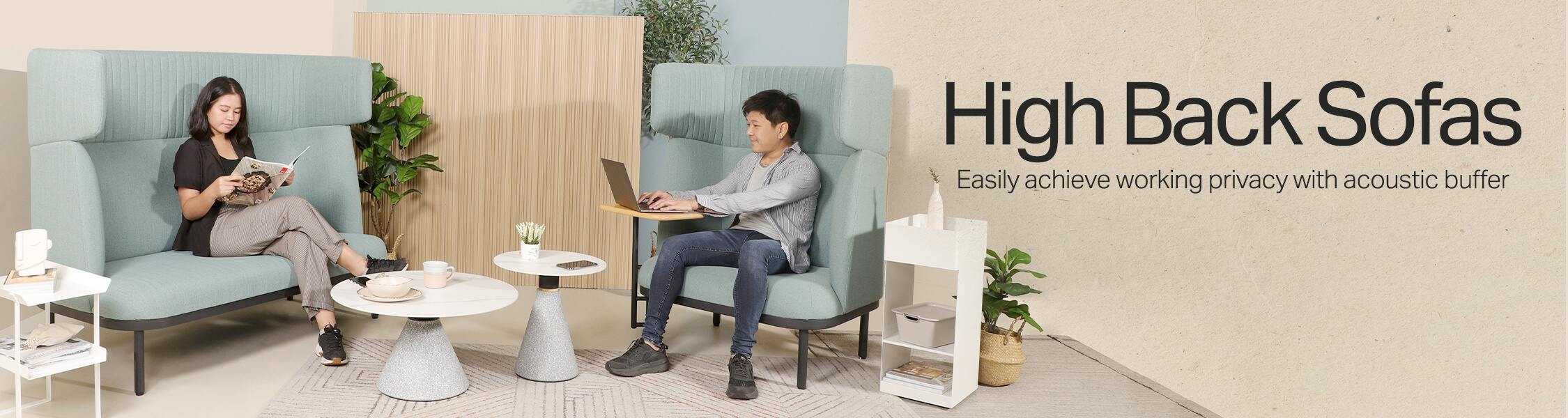 High Back Sofas